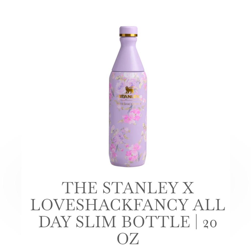 LoveShackFancy Stanley Slim Bottle 20oz